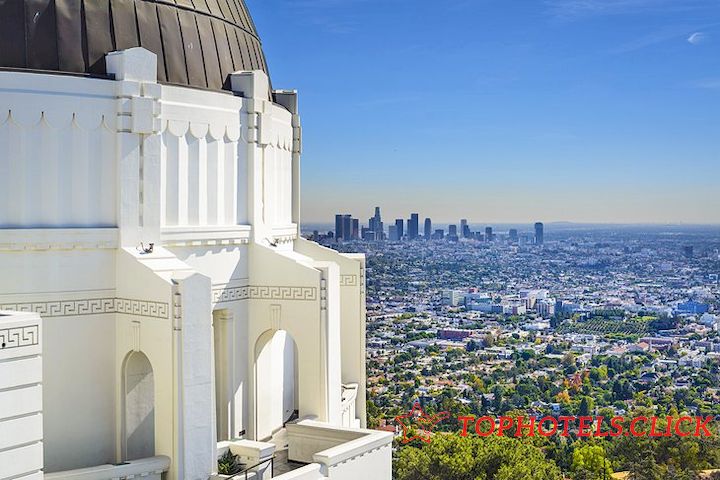 Vista del centro de Los Angeles desde el Observatorio Griffith