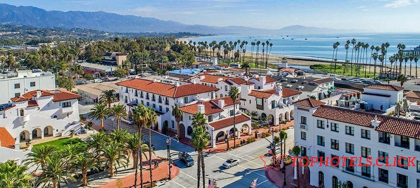 california santa barbara best beach resorts hotel californian