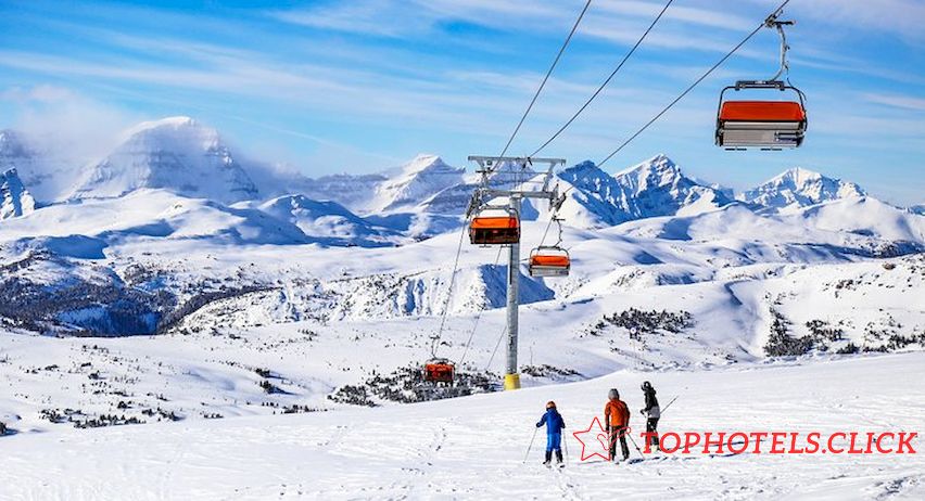 canada alberta best ski resorts banff sunshine village