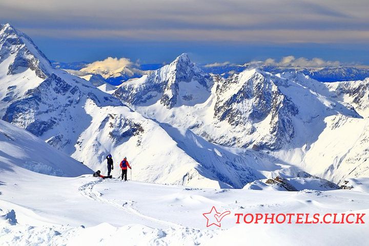 Esquí fuera de pista cerca de Les Deux Alpes