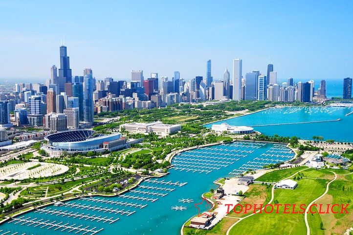 illinois chicago where to stay near the airport