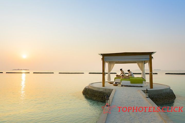maldives kurumba outdoor spa pavilion