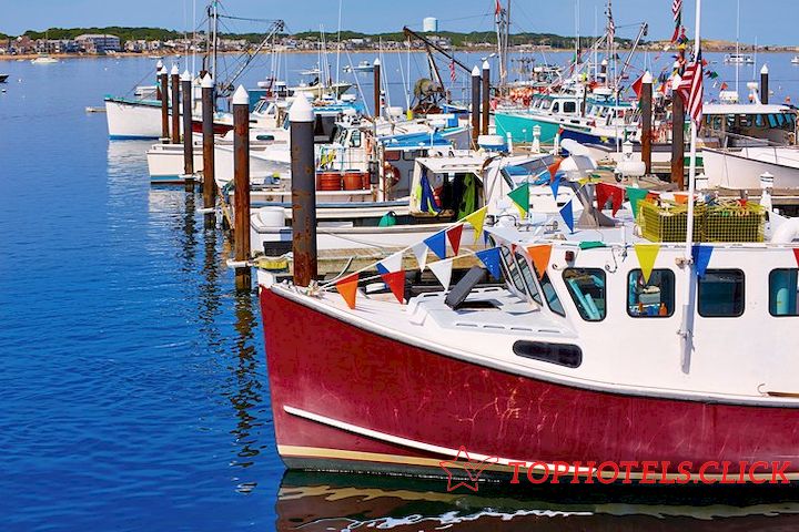 Barcas de pesca del puerto de Provincetown