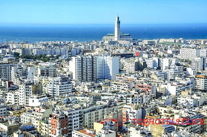 Vista aérea de Casablanca