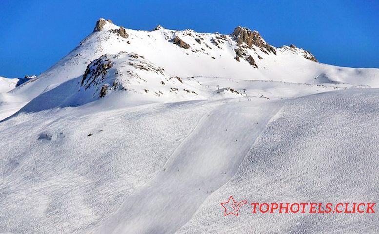 Pistas de esquí en Corviglia sobre St. Moritz
